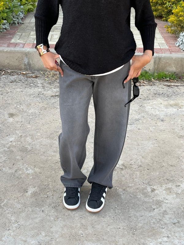 Light Grey wideleg Jeans