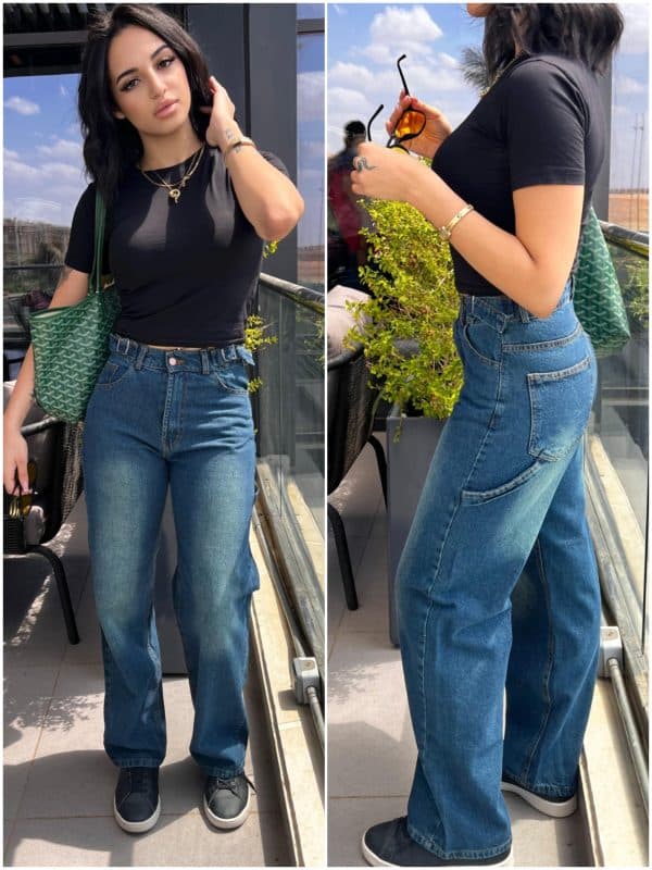 Carpenter Olive Jeans